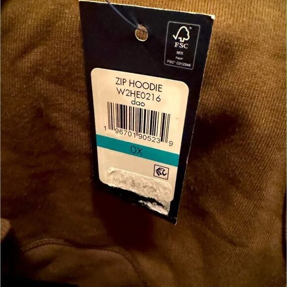 Tommy Hilfiger Women's Zip Hoodie Hooded Sweatshirt Size 0X MSRP $80 New w/ Tag - Picture 5 of 5